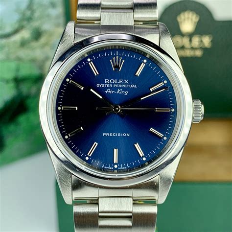 rolex air king dial for sale|rolex air king 14000 price.